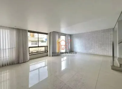 Apartamento com 4 Quartos para alugar, 340m² no Lourdes, Belo Horizonte
