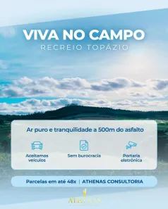 Lote/Terreno à venda, 500m² no Recreio Topázio (Caucaia do Alto), Cotia