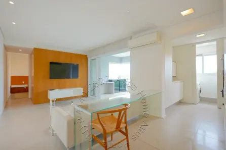 Apartamento com 1 Quarto para alugar, 66m² no Brooklin Paulista, São Paulo