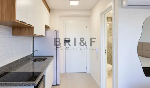 Apartamento com 1 Quarto para alugar, 25m² no Vila Cordeiro, São Paulo