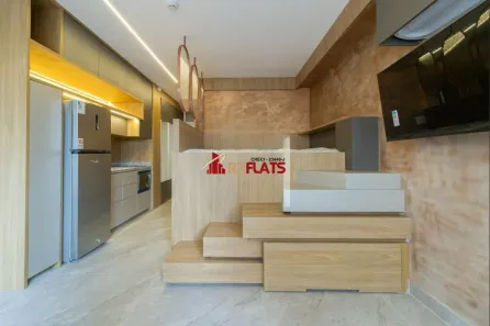 Apartamento com 1 Quarto para alugar, 29m² no Vila Nova Conceição, São Paulo