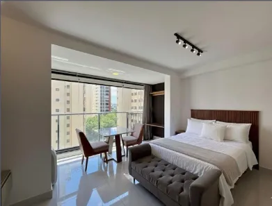 Apartamento com 1 Quarto para alugar, 31m² no Campo Belo, São Paulo