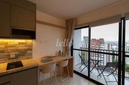 Apartamento com 1 Quarto para alugar, 27m² no Água Branca, São Paulo