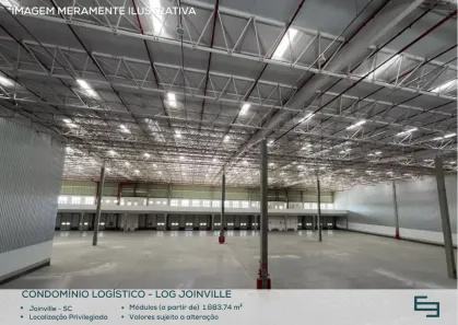 Galpão/Depósito/Armazém para alugar, 1710m² no Nova Brasília, Joinville