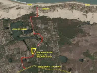 Lote/Terreno à venda, 55265m² no Lagoa do Banana, Caucaia