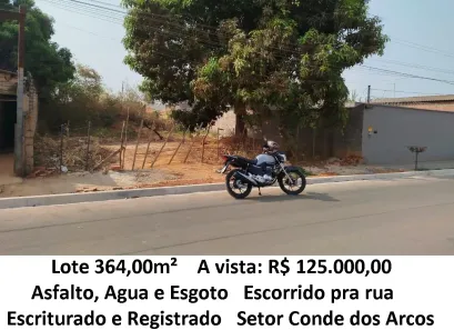 Lote/Terreno à venda, 364m² no Setor Conde dos Arcos Complemento, Aparecida de Goiânia