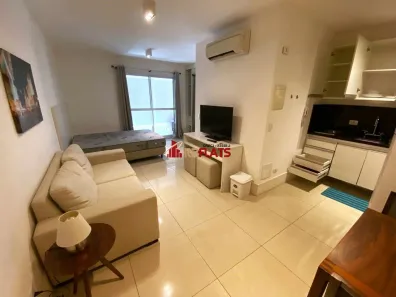Apartamento com 1 Quarto para alugar, 38m² no Itaim Bibi, São Paulo