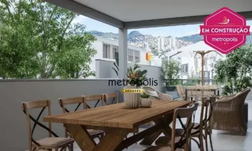 Cobertura com 3 Quartos à venda, 201m² no Jardim, Santo André