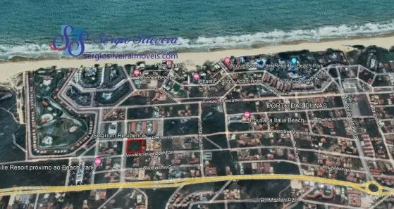 Lote/Terreno à venda, 6400m² no Porto das Dunas, Aquiraz
