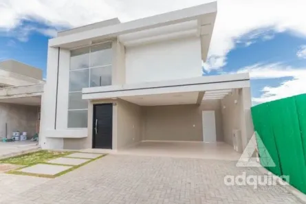 Casa de Condomínio com 3 Quartos à venda, 204m² no Cará-cará, Ponta Grossa