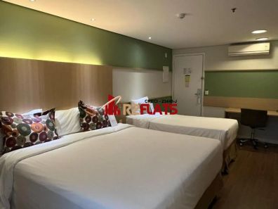 Flat com 1 Quarto à venda, 27m² no Chácara Santo Antônio (Zona Sul), São Paulo