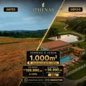 Lote/Terreno à venda, 1000m² no Centro (Caucaia do Alto), Cotia
