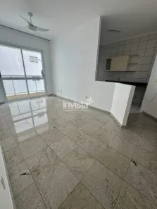Apartamento com 1 Quarto para alugar, 60m² no Gonzaga, Santos