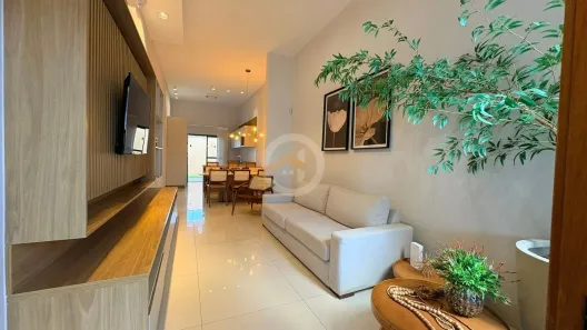 Casa de Condomínio com 3 Quartos à venda, 135m² no Sítios Santa Luzia, Aparecida de Goiânia
