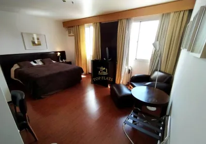 Flat com 1 Quarto para alugar, 30m² no Vila Olímpia, São Paulo