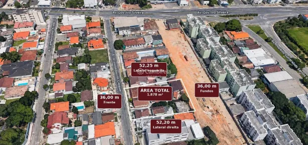 Lote/Terreno à venda, 1878m² no Capoeiras, Florianópolis