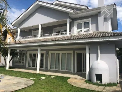 Casa de Condomínio com 4 Quartos para alugar, 455m² no Residencial Morada dos Lagos, Barueri