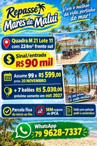 Lote/Terreno à venda, 224m² no , Barra dos Coqueiros