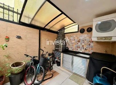 Casa com 2 Quartos à venda, 82m² no Boqueirão, Santos