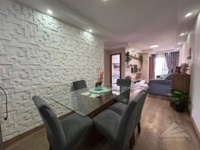 Apartamento com 3 Quartos à venda, 70m² no Vila Nossa Senhora das Vitórias, Mauá
