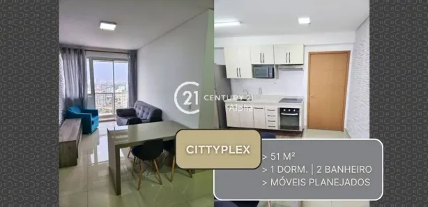 Apartamento com 1 Quarto para alugar, 51m² no Centro, Osasco