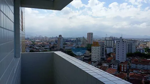 Apartamento com 3 Quartos para alugar, 80m² no Boqueirão, Santos