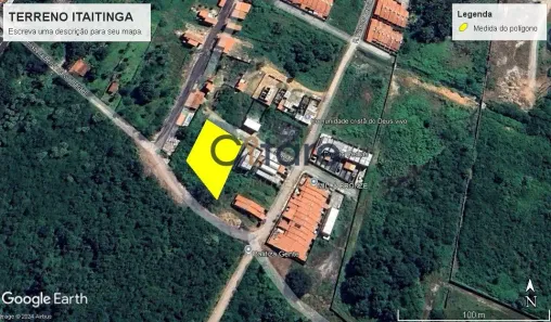 Lote/Terreno à venda, 1574m² no Santo Antonio, Itaitinga