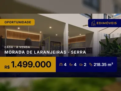 Casa com 4 Quartos à venda, 218m² no Morada de Laranjeiras, Serra