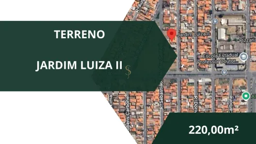 Lote/Terreno à venda, 220m² no Jardim Luiza II, Franca