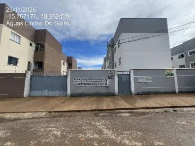 Apartamento com 2 Quartos à venda, 55m² no Chácaras Quedas do Descoberto, Águas Lindas de Goiás