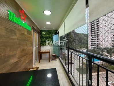 Apartamento com 2 Quartos para alugar, 84m² no Marapé, Santos
