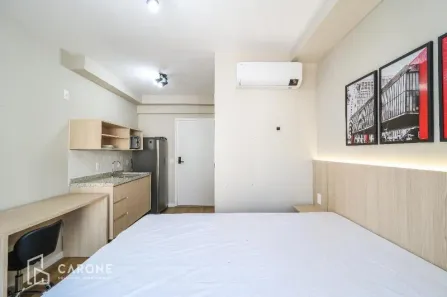 Apartamento com 1 Quarto para alugar, 25m² no Paraíso, São Paulo
