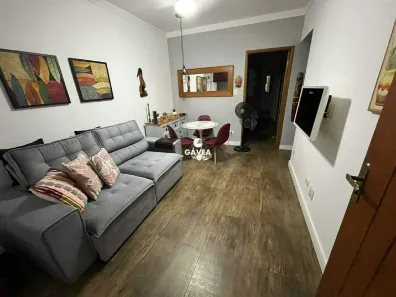 Apartamento com 1 Quarto para alugar, 47m² no Gonzaga, Santos