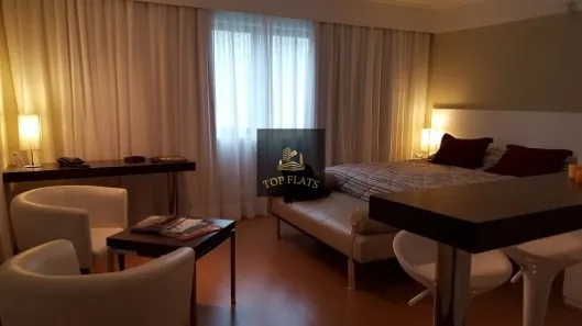 Flat com 1 Quarto para alugar, 33m² no Indianópolis, São Paulo