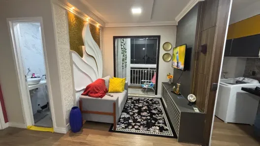 Apartamento com 2 Quartos para alugar, 49m² no Ataíde, Vila Velha