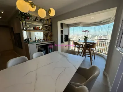 Apartamento com 3 Quartos à venda, 118m² no Vila Valparaíso, Santo André