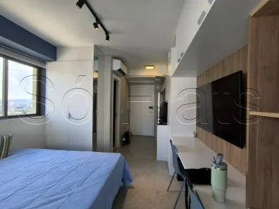 Flat com 1 Quarto para alugar, 24m² no Vila Pompéia, São Paulo