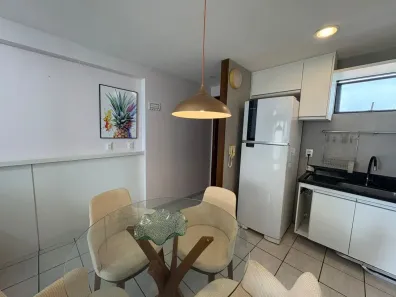Apartamento com 2 Quartos para alugar, 55m² no Ponta Negra, Natal