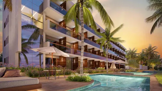 Apartamento com 1 Quarto à venda, 31m² no Ponta de Serrambi, Ipojuca