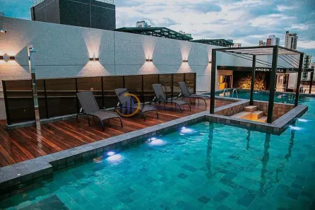 Apartamento com 1 Quarto à venda, 64m² no Cabo Branco, João Pessoa