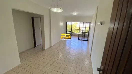 Apartamento com 3 Quartos para alugar, 101m² no Manaíra, João Pessoa