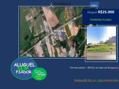 Lote/Terreno para alugar, 20000m² no Dom Antônio Reis, Santa Maria