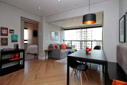 Apartamento com 1 Quarto para alugar, 44m² no Vila Olímpia, São Paulo