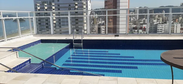 Apartamento com 1 Quarto para alugar, 46m² no Boqueirão, Santos