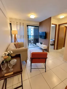 Apartamento com 2 Quartos para alugar, 57m² no Ponta Verde, Maceió