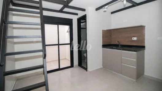 Apartamento com 1 Quarto para alugar, 25m² no Bangú, Santo André