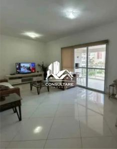 Apartamento com 3 Quartos à venda, 135m² no José Menino, Santos