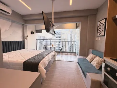 Apartamento com 1 Quarto à venda, 32m² no Indianópolis, São Paulo