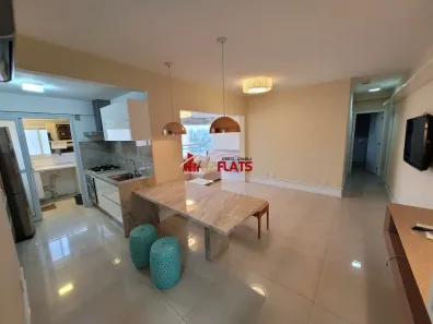 Flat com 2 Quartos para alugar, 80m² no Cidade Monções, São Paulo