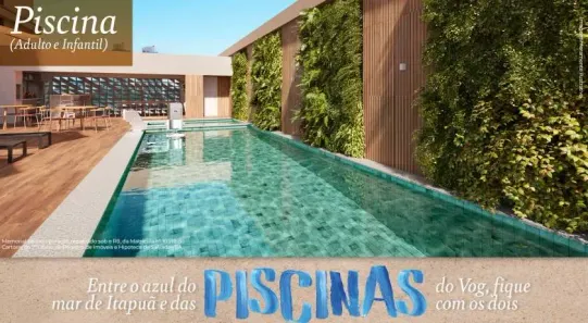 Apartamento com 2 Quartos à venda, 41m² no Itapuã, Salvador